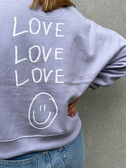 love love love - Women Sweater, lilac