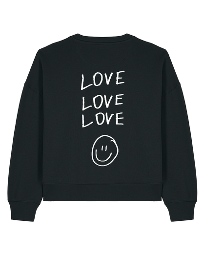 love love love - Women Sweater, schwarz