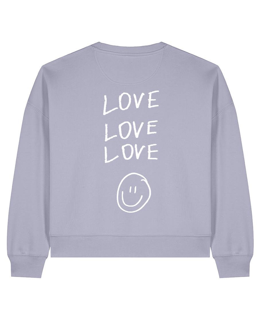 love love love - Women Sweater, lilac