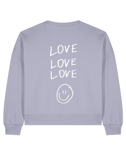 love love love - Women Sweater, lilac