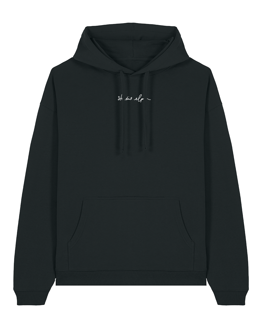 smiley - Unisex Hoodie, schwarz