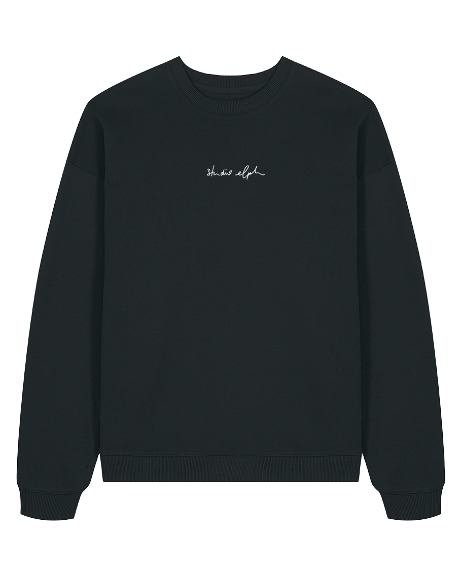 love love love- Unisex Sweater, schwarz