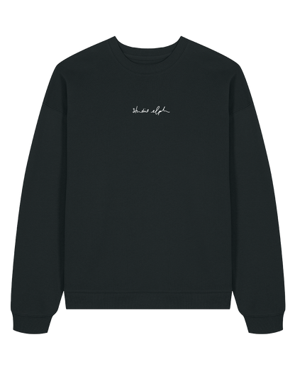 love love love- Unisex Sweater, schwarz