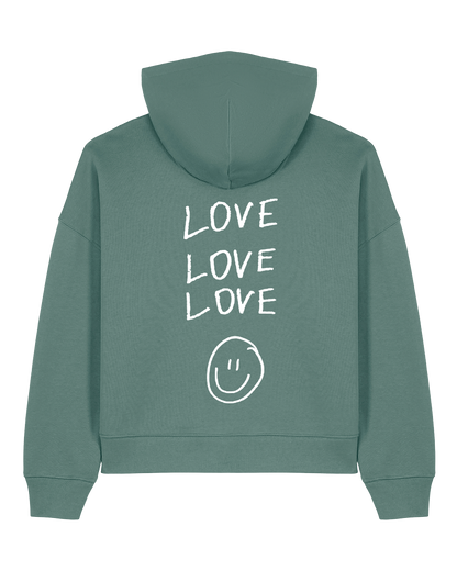 love love love - Women Hoodie, green