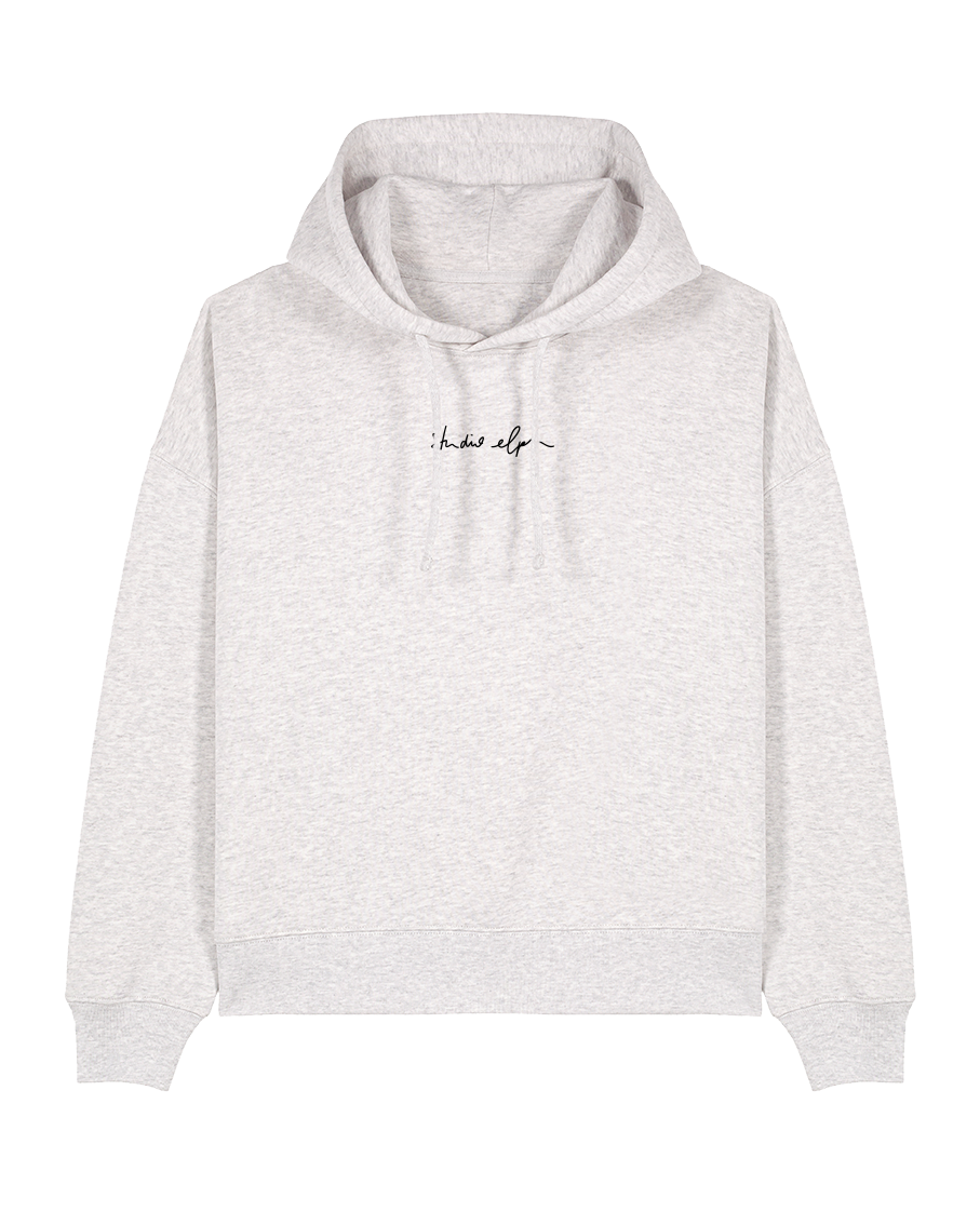 love love love - Women Hoodie, hellgrau