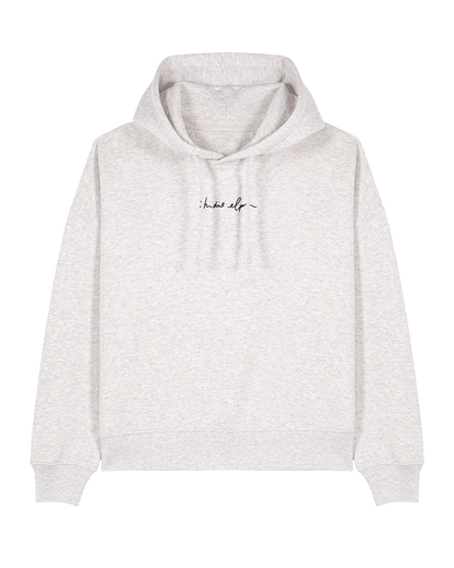 love love love - Women Hoodie, hellgrau