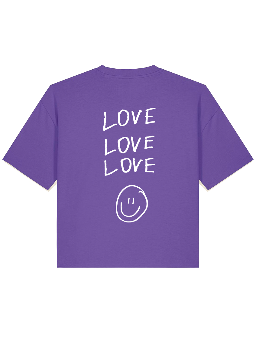 love love love - Women Shirt, purple