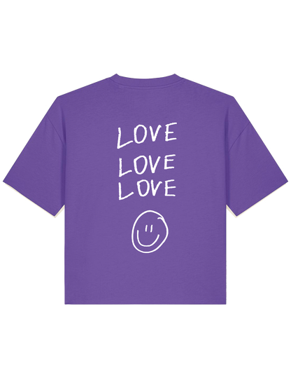 love love love - Women Shirt, purple