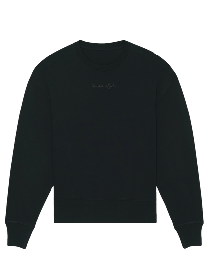 LOVE - Unisex-Sweater, schwarz