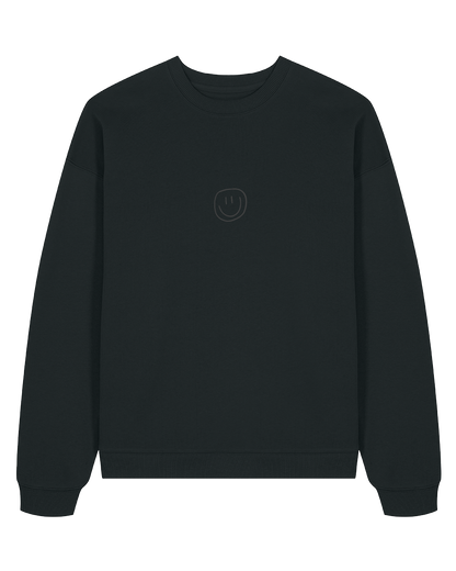 little smile - Unisex Sweater, schwarz