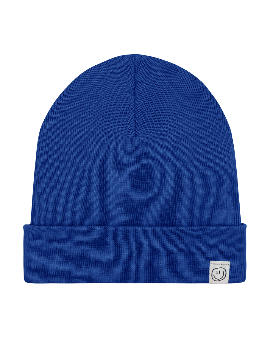 smile - Strick Beanie - verschiedene Farben