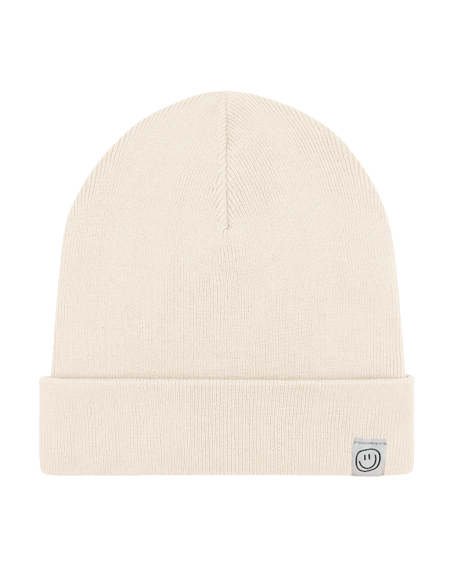 smile - Strick Beanie - verschiedene Farben