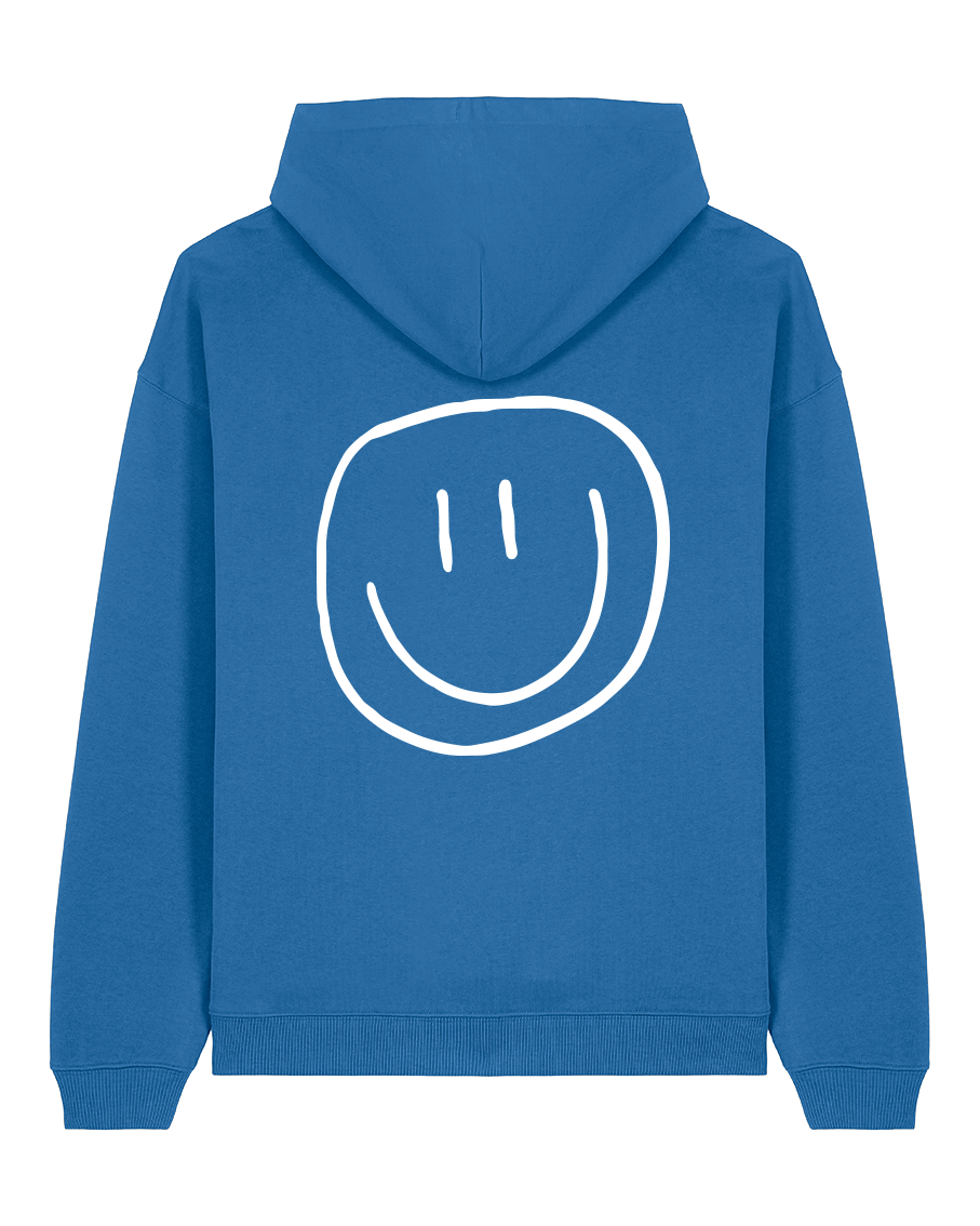 smiley - Unisex Hoodie, blue