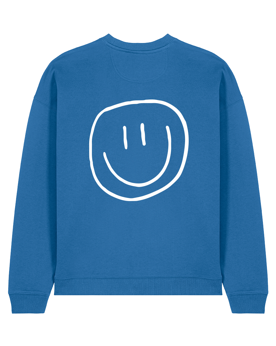 smiley - Unisex Sweater, blue