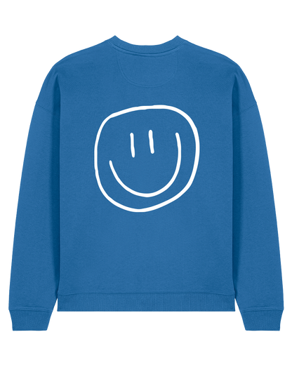 smiley - Unisex Sweater, blue