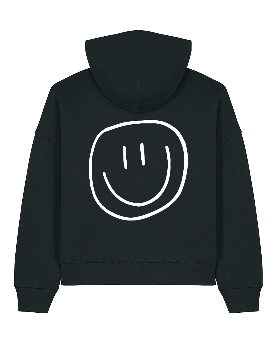 smiley - Women Hoodie, schwarz