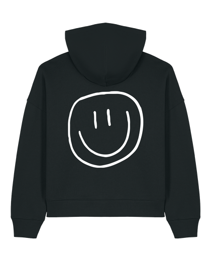 smiley - Women Hoodie, schwarz