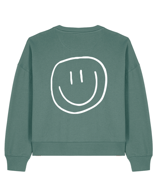 smiley - Women Sweater, green