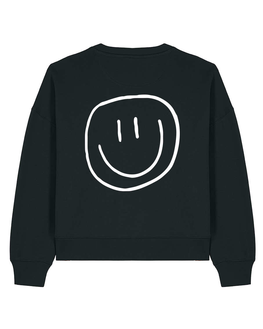 smiley - Women Sweater, schwarz