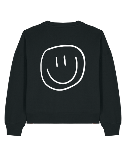 smiley - Women Sweater, schwarz