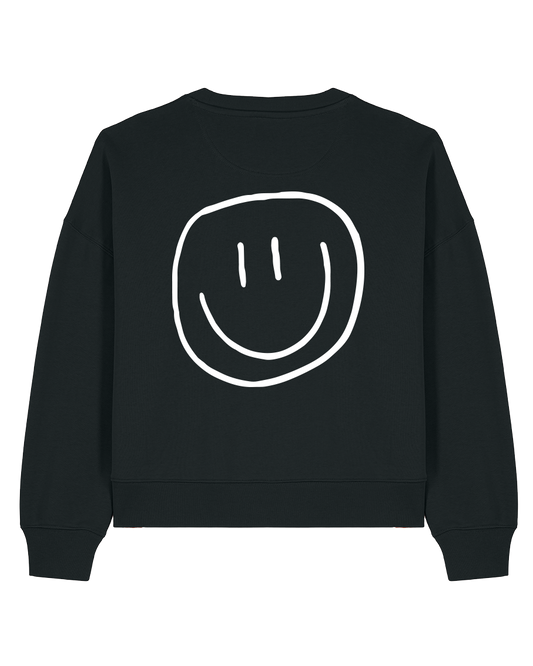 smiley - Women Sweater, schwarz