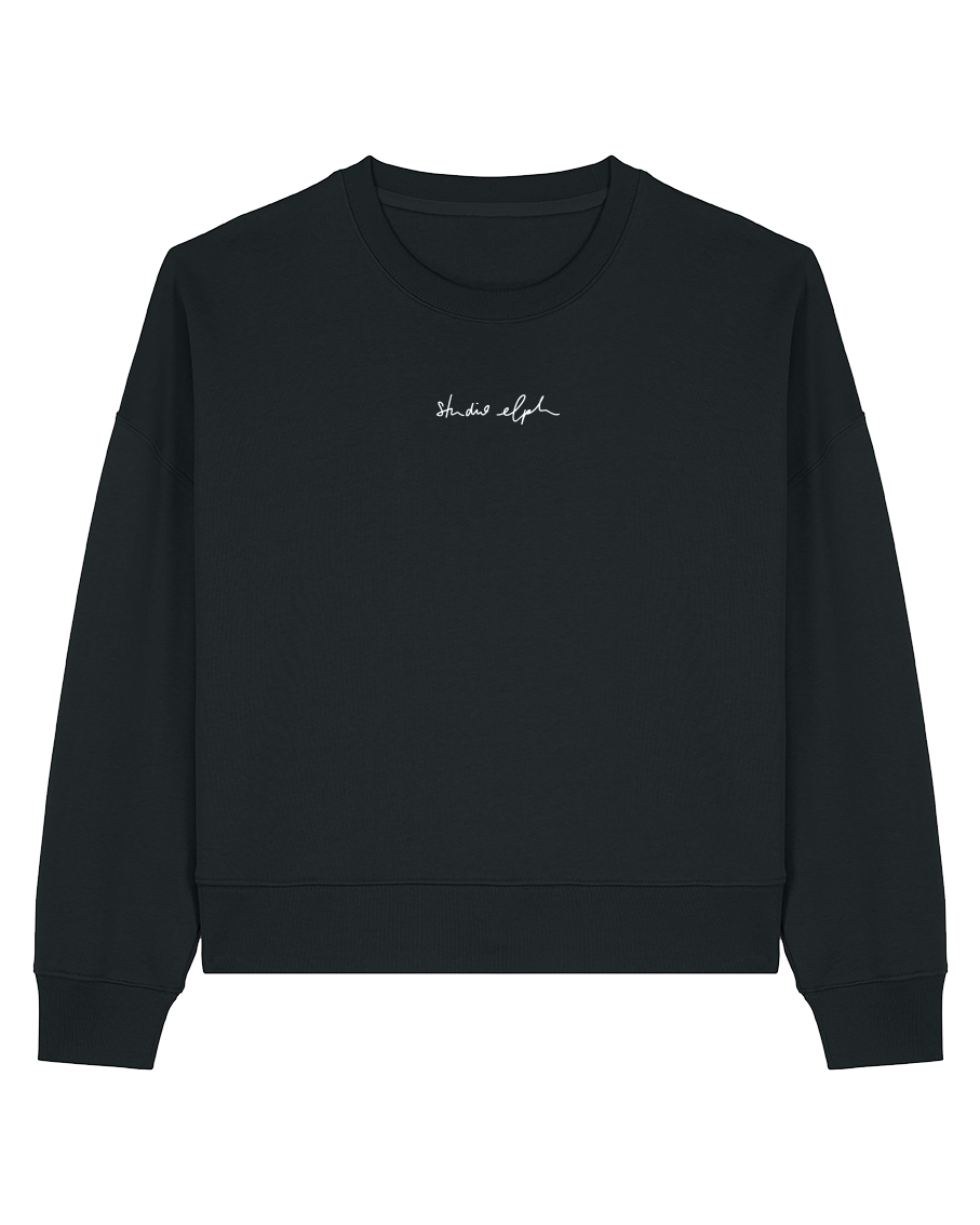 smiley - Women Sweater, schwarz