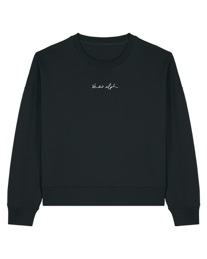 smiley - Women Sweater, schwarz