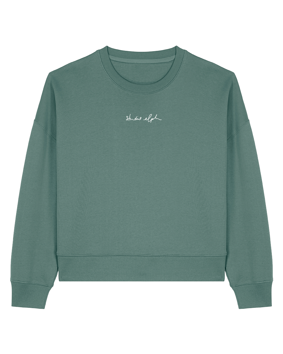 smiley - Women Sweater, green