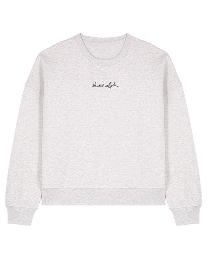 love love love - Women Sweater, hellgrau