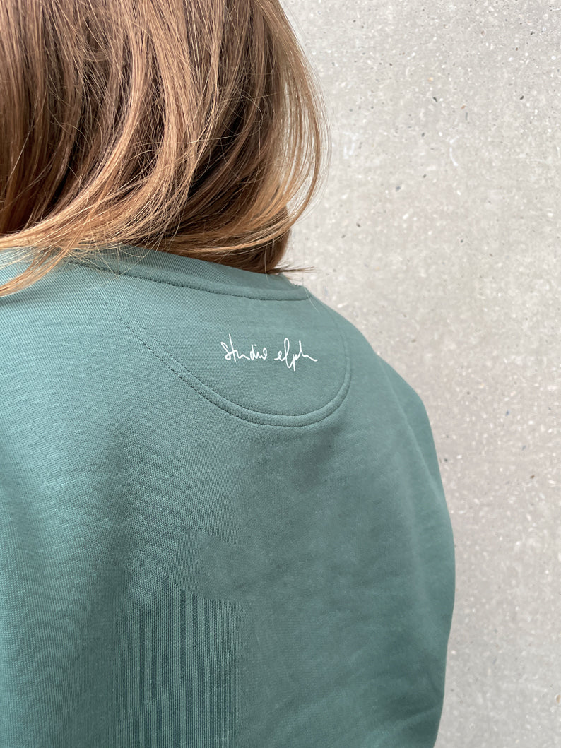 little smile - Women Sweater, green