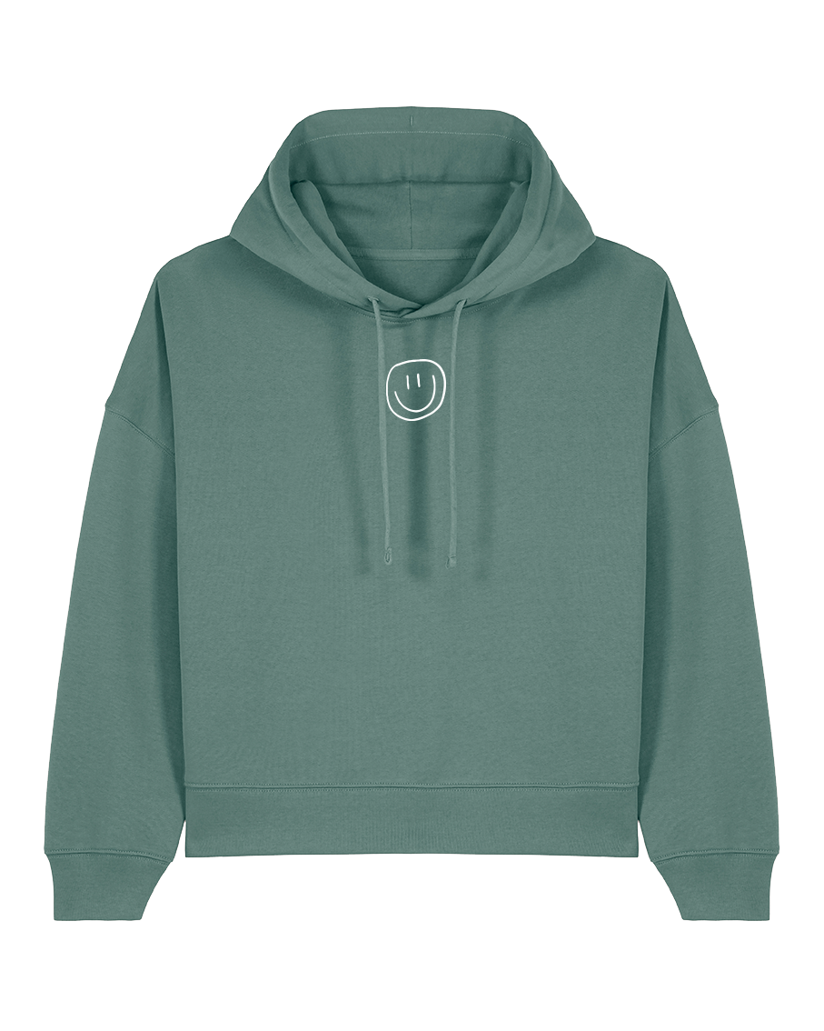 little smile - Women Hoodie, green