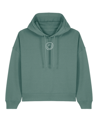 little smile - Women Hoodie, green